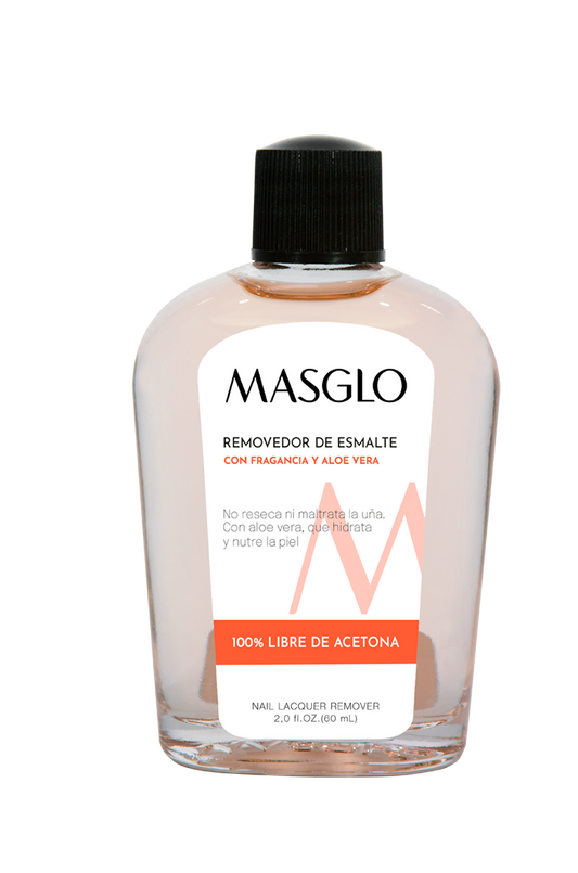 Removedor de Esmalte Masglo con Aloe Vera 60 ml
