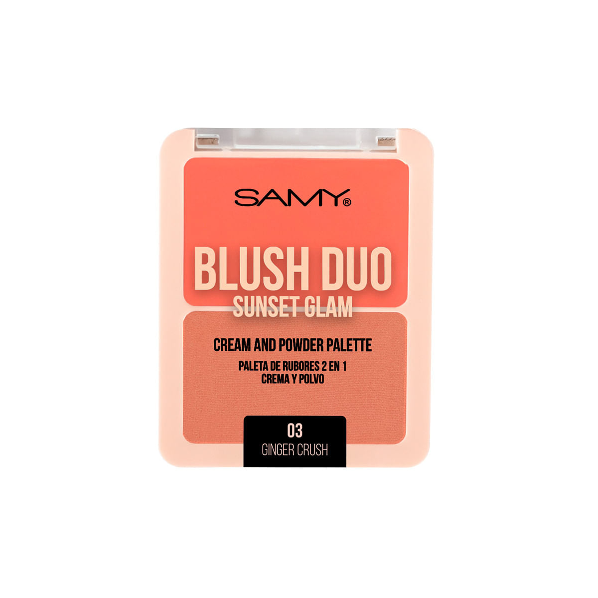 Rubor 2 en 1 Sunset Glam Samy #03