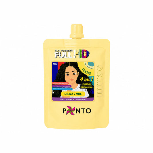 Ponto Full HD Teens 4 en 1 Linaza y Miel Doypack 100 g