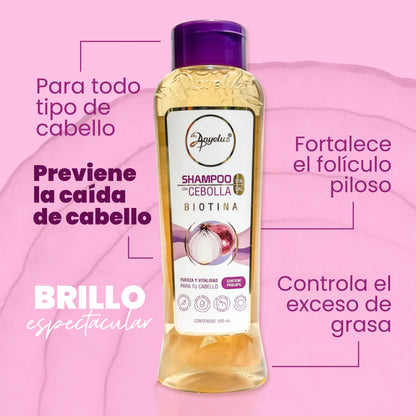 Shampoo con Cebolla 100ML Anyeluz