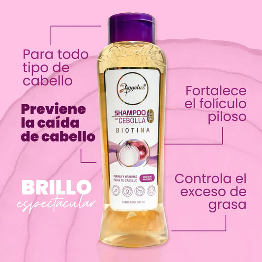 Shampoo con Cebolla 100ML Anyeluz