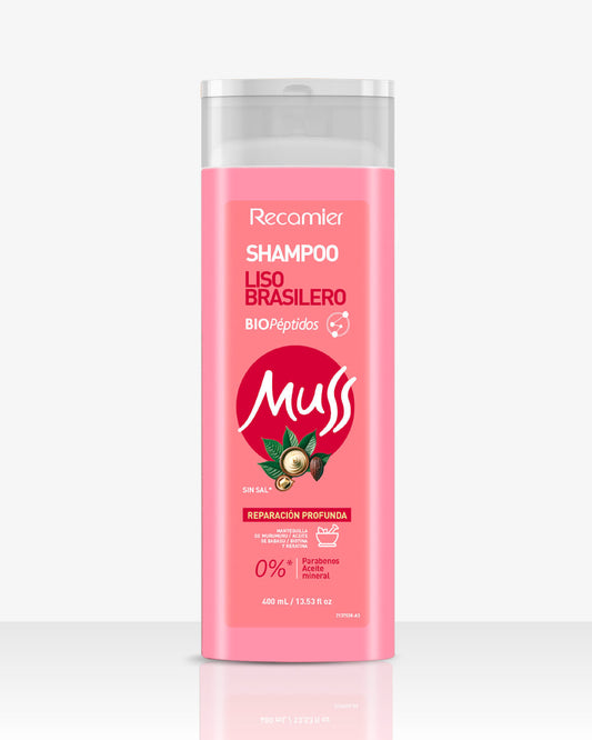 Recamier Muss Shampoo Liso Brasilero 400 ml