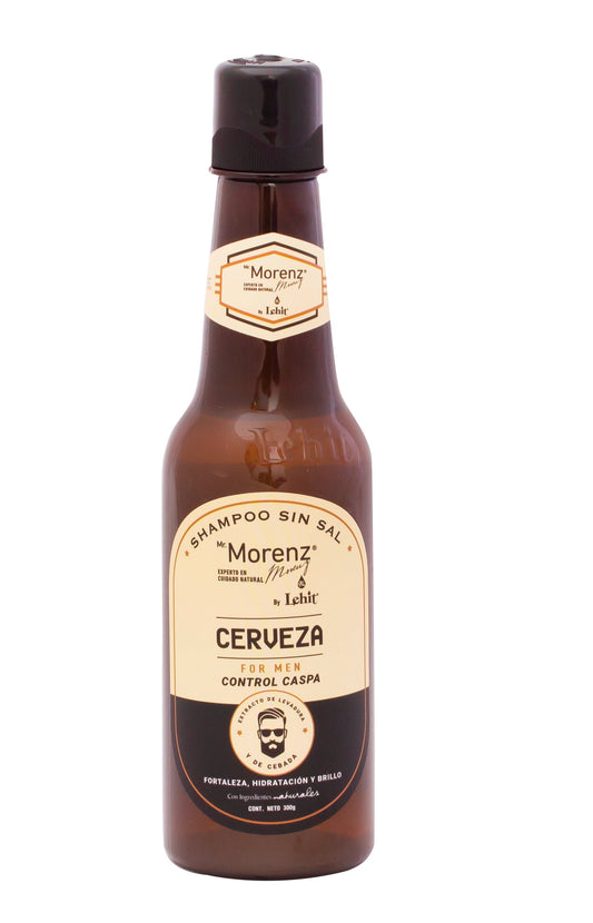 Shampoo Cerveza for Men Mr. Morenz Lehit x 300 ml