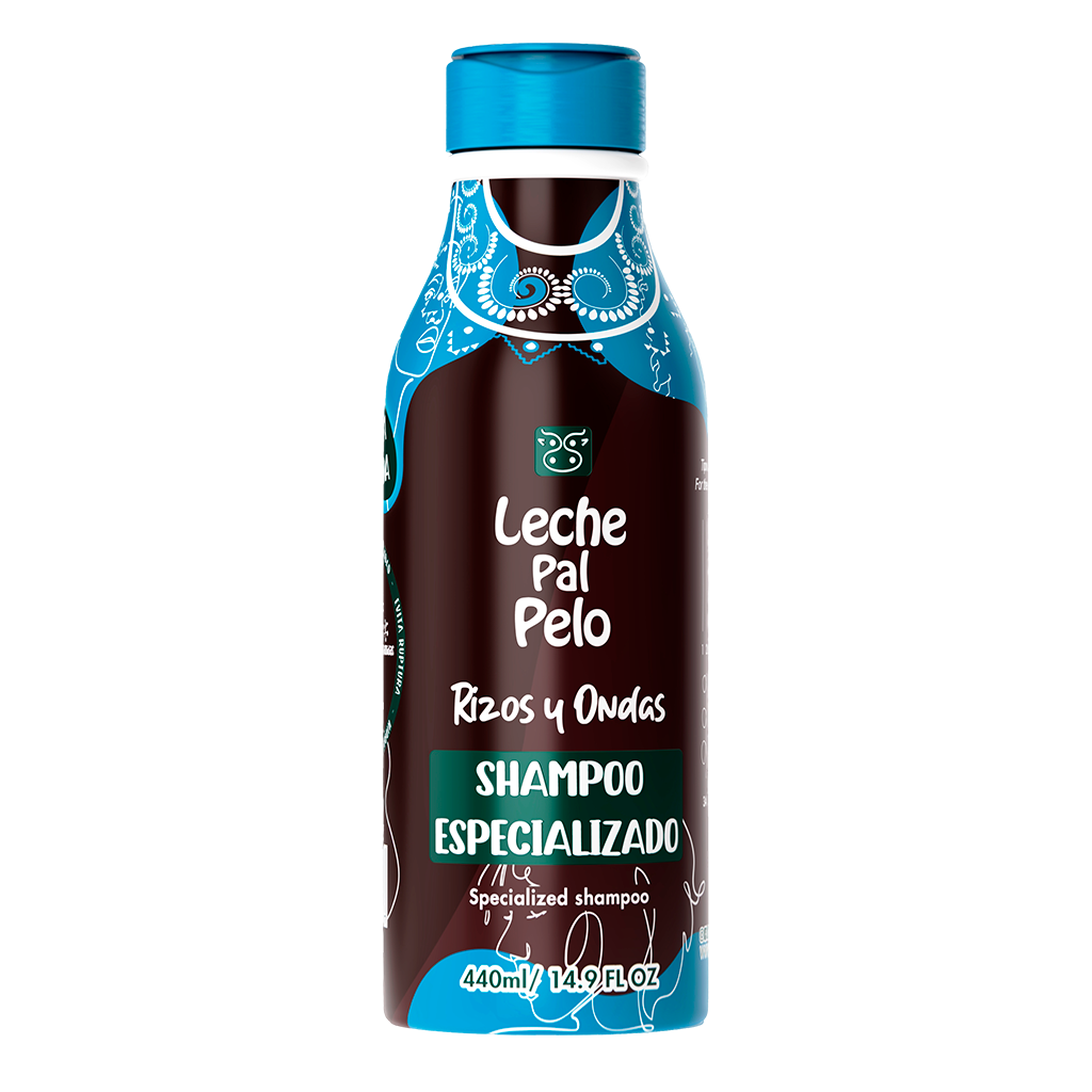 Shampoo Especializado Rizos y Ondas Leche Pa'l Pelo 440 ml