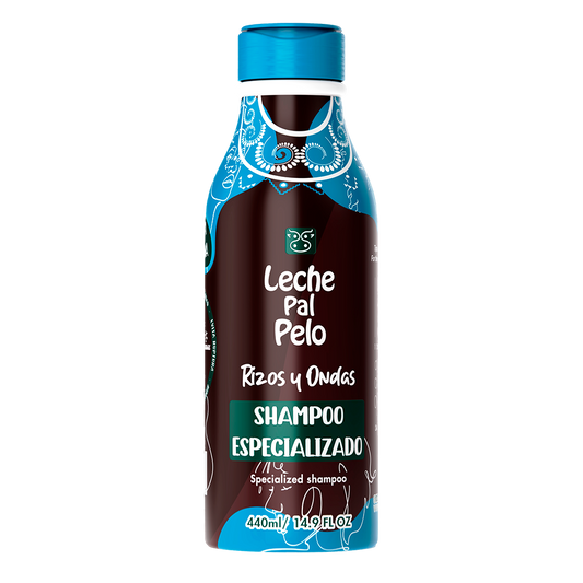 Shampoo Especializado Rizos y Ondas Leche Pa'l Pelo 440 ml