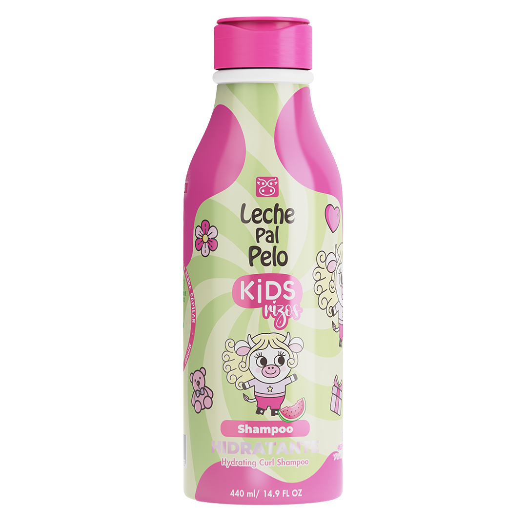 Shampoo Hidratante Kids Rizos Leche Pa'l Pelo 440 ml