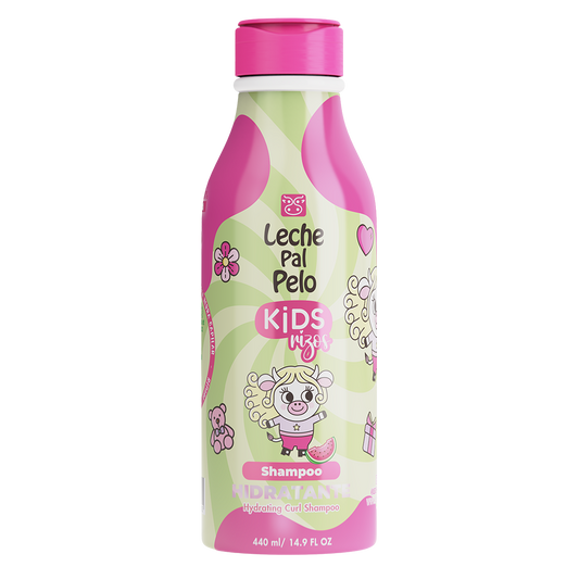 Shampoo Hidratante Kids Rizos Leche Pa'l Pelo 440 ml