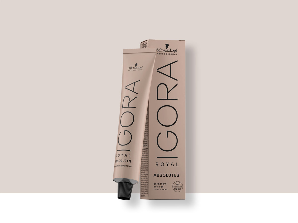 Tinte IGORA ROYAL Absolutes 6-80 Rubio Oscuro Rojo Natural 60 ml - Schwarzkopf Professional