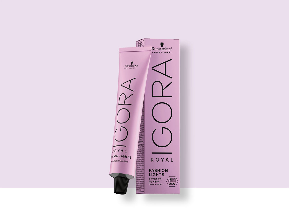 Tinte IGORA ROYAL Fashion Lights L-89 Rojo Violeta 60 ml - Schwarzkopf Professional