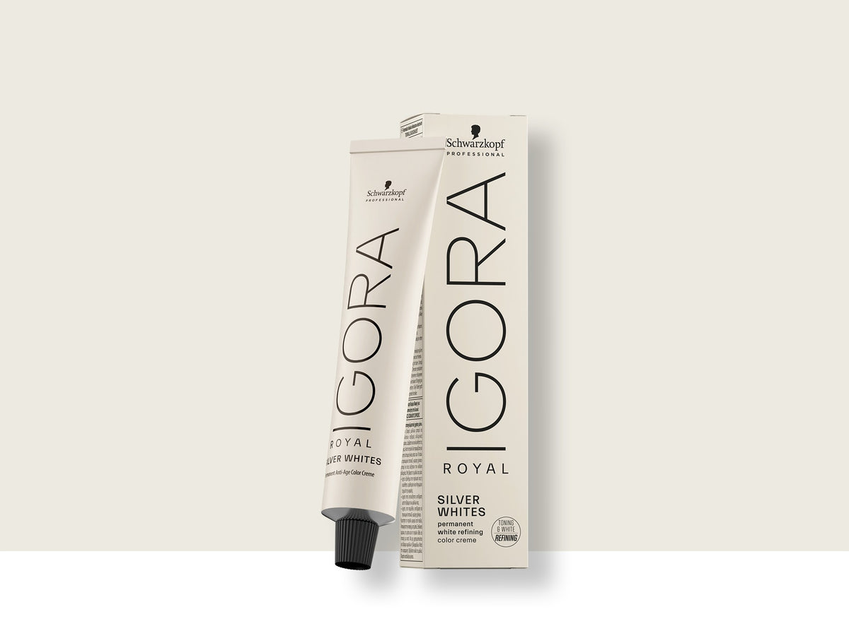Tinte IGORA ROYAL Silver Whites Gris Liláceo (Grey Lilac) 60 ml - Schwarzkopf Professional