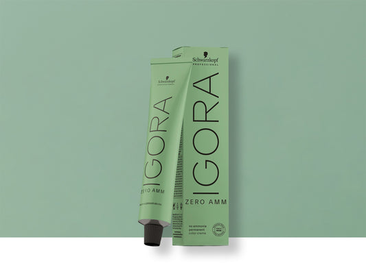 Tinte IGORA ZERO AMM 4-13 Castaño Medio Ceniza Mate 60 ml - Schwarzkopf Professional