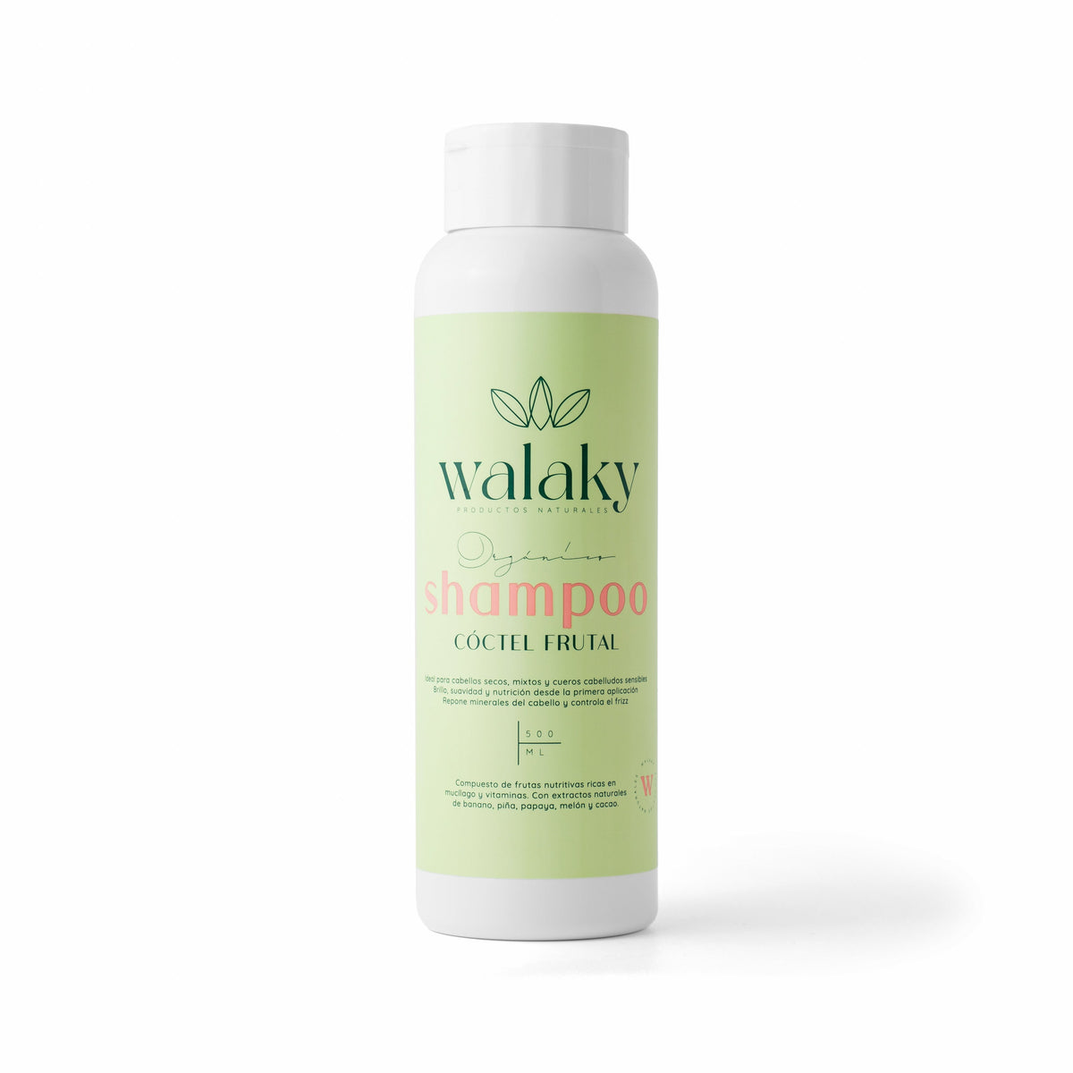 Shampoo Cóctel Frutal Walaky 500 ml