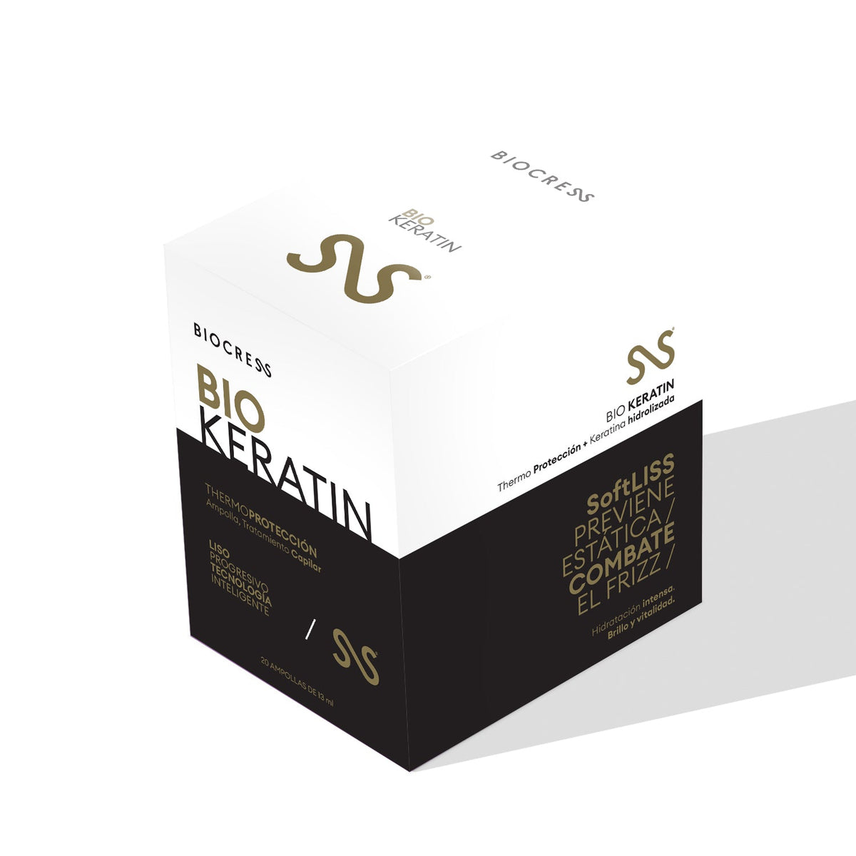 Ampolleta Biocress Bio-Keratin Thermoprotección 13 ml