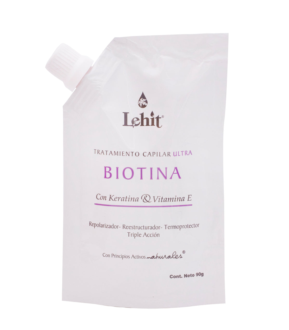 Tratamiento Capilar Biotina Triple Acción Lehit Doypack x 90 g