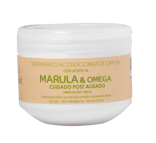 Tratamiento Acondicionador Marula y Omega Post Alisado Lehit x 300 g