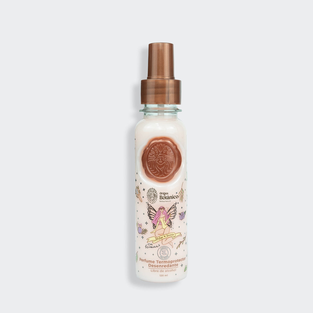 Perfume Termoprotector Desenredante Ritual de Seducción 120 ml (Rosado) - Ritual Botánico
