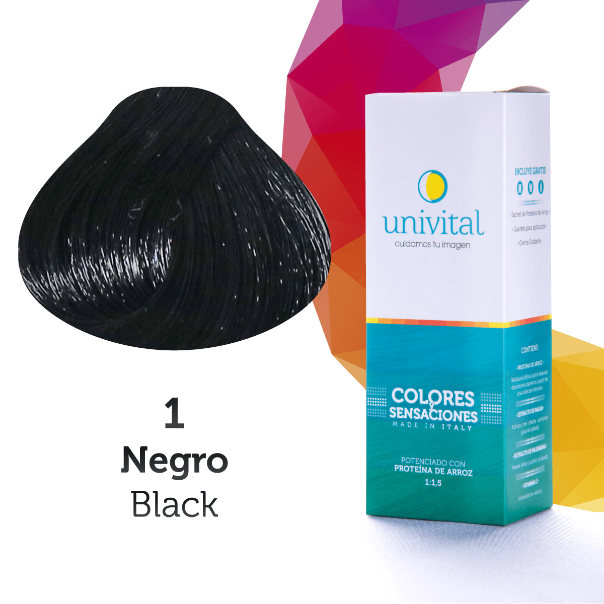 Tinte Univital 1 Negro