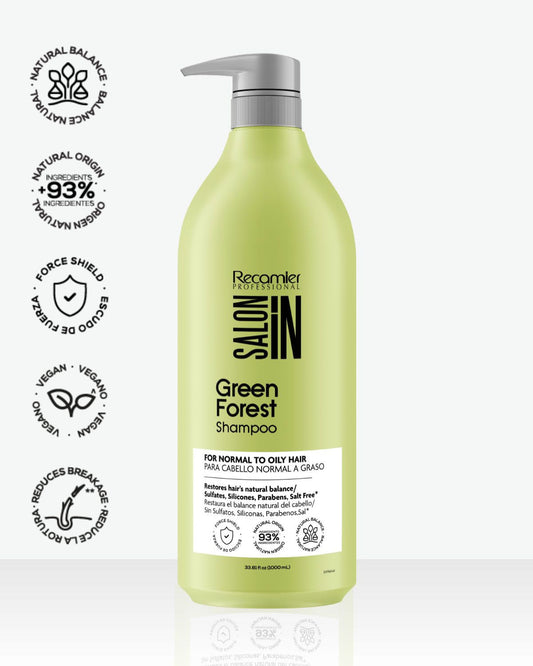 Recamier Salon In Shampoo Green Forest 1000 ml
