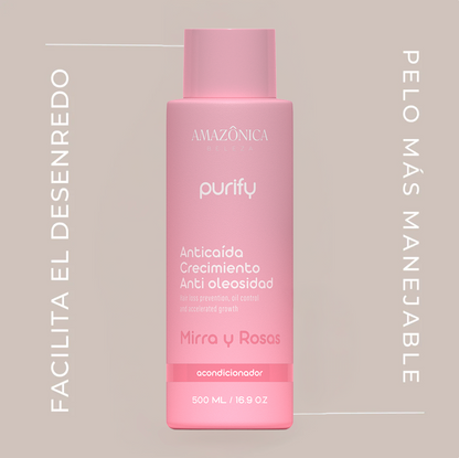 Acondicionador Anti Caida y Grasa. PURIFY 500 ML