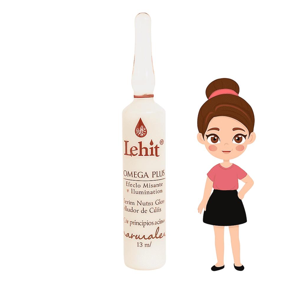 Ampolleta Serum Gloss Omega Plus Lehit x 13 ml