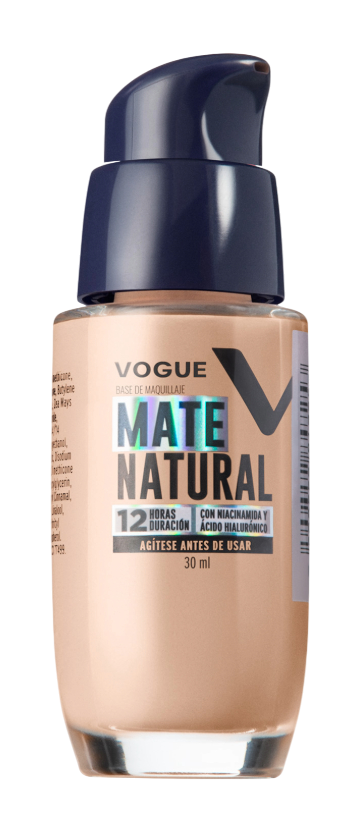 Base Líquida Mate Natural Vogue Natural