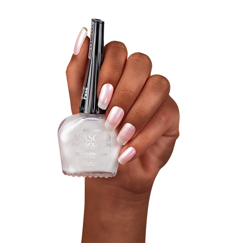 Esmalte Masglo Gel Evolution Blanco Nácar 13,5 ml