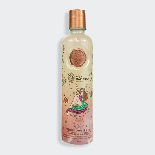 Shampoo S.O.S. de Cebolla y Argán 400 ml - Ritual Botánico