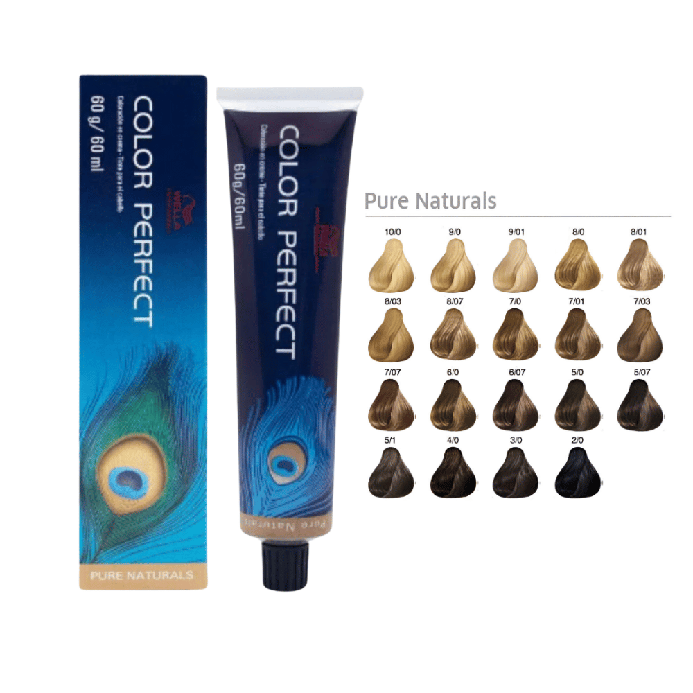 Tinte Wella Color Perfect 8/03 Rubio Claro Natural Dorado 60 ml