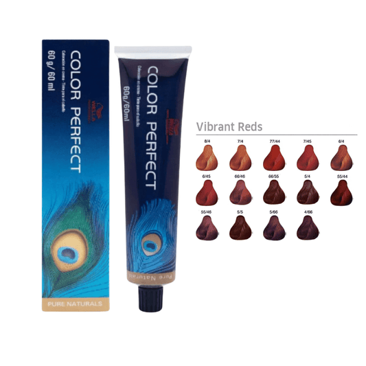 Tinte Wella Color Perfect 6/4 Rubio Oscuro Rojo 60 ml