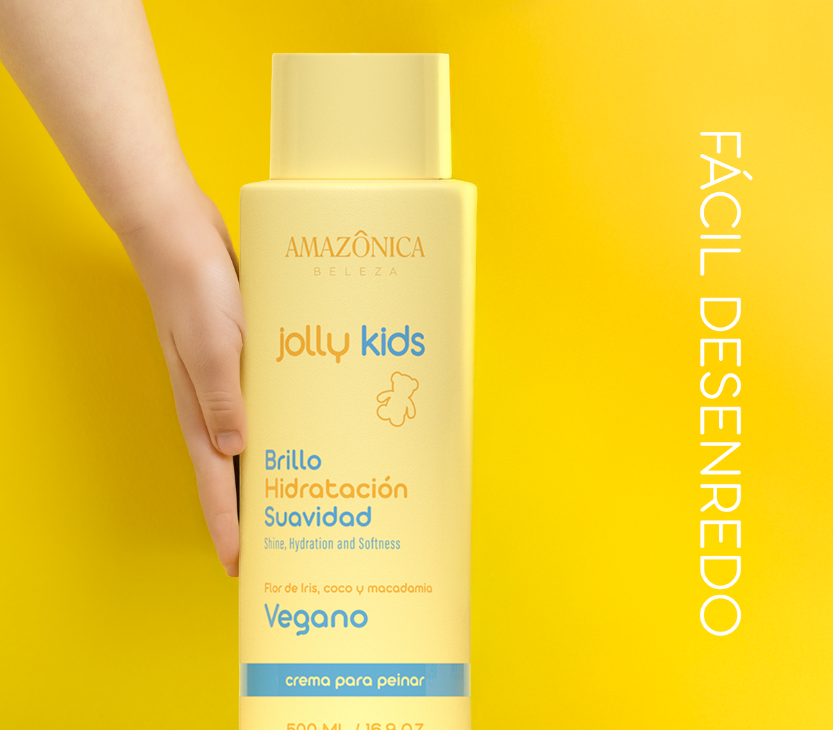 Crema para Peinar Jolly Kids Amazônica Beleza 500 ml