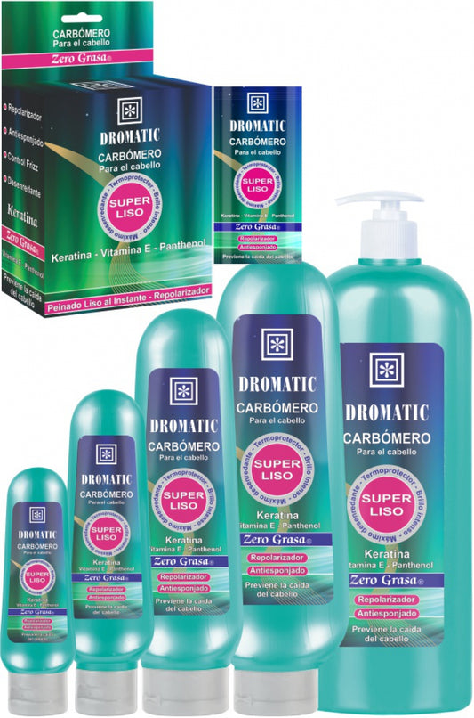Carbómero Súper Liso Termoprotector 250 ml - Dromatic