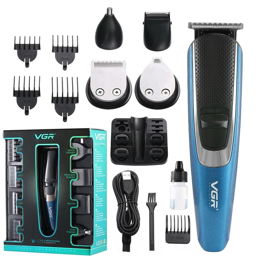 Kit de Afeitado VGR V-172 5 en 1