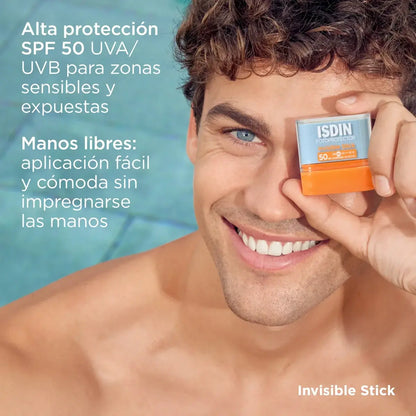 ISDIN Fotoprotector Invisible Stick SPF50 X 10 Gr