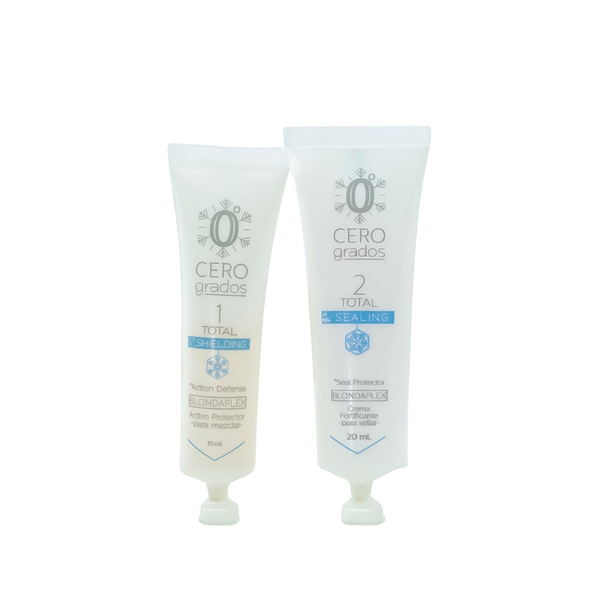 Kit Blondaplex Unidosis Paso 1 + Paso 2 Ampolletas Luxent