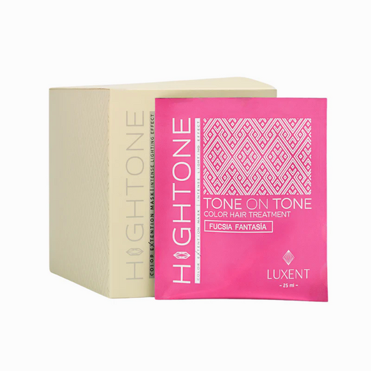 Mascarilla de Color Hightone Fucsia Luxent Sobre 25 ml