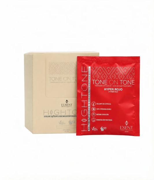 Mascarilla de Color Hightone Rojo Luxent Sobre