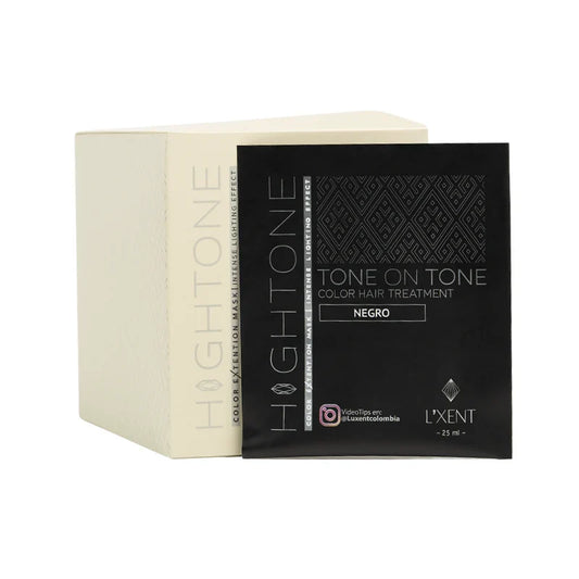 Mascarilla de Color Hightone Negro Luxent Sobre 25 ml