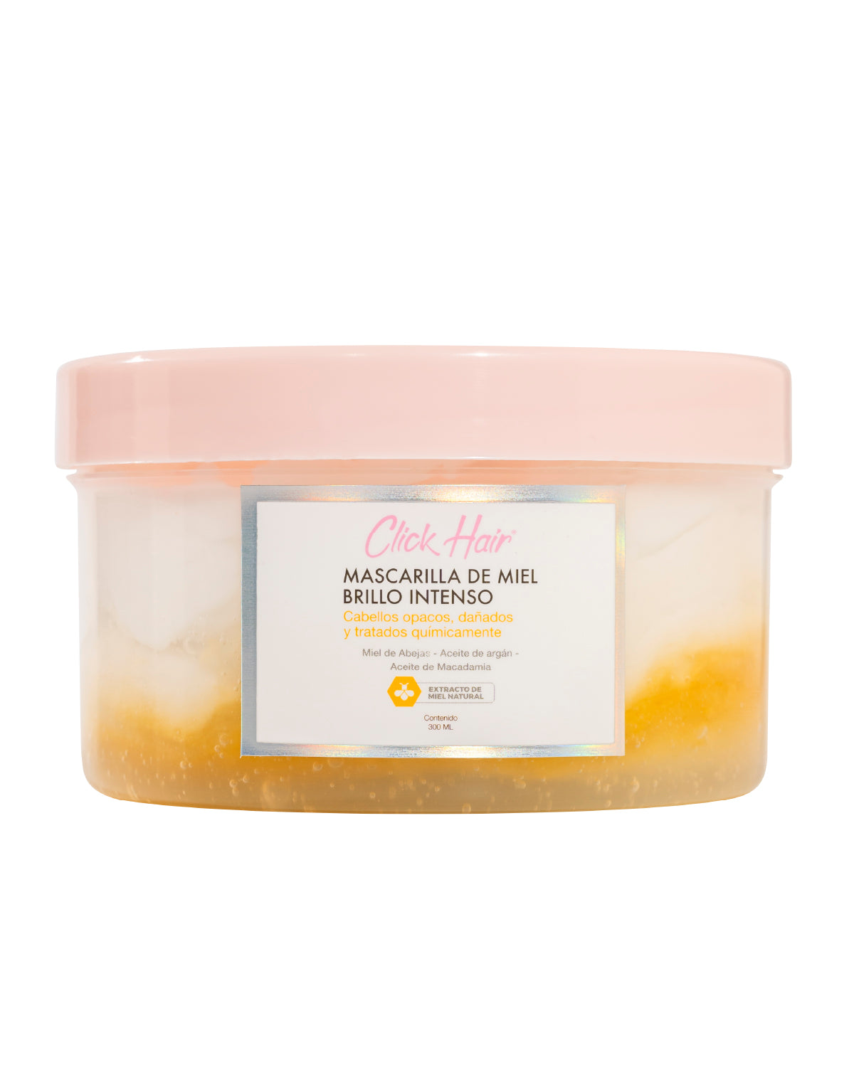 Mascarilla de Miel Brillo Intenso 300 ml - Click Hair