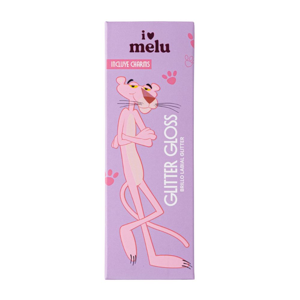 Glitter Gloss Melu Pantera Rosa Pink Glow Ruby Rose