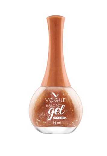 Esmalte Efecto Gel Vogue Brillo Destellos