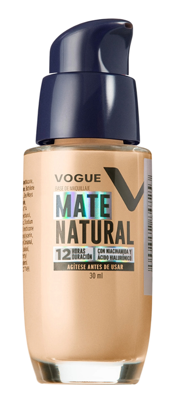 Base Líquida Mate Natural Vogue Capuccino