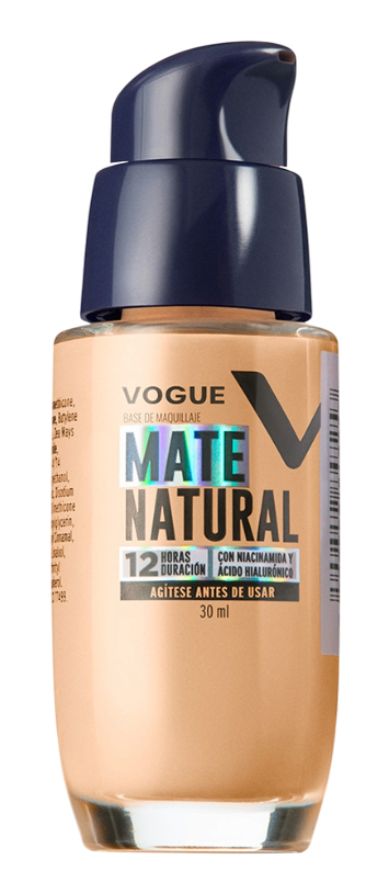 Base Líquida Mate Natural Vogue Glamour