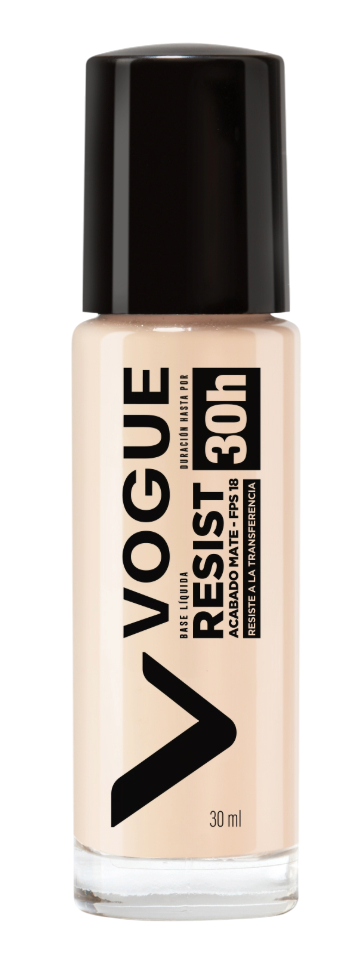 Base Líquida Resist Larga Duración Vogue Crema