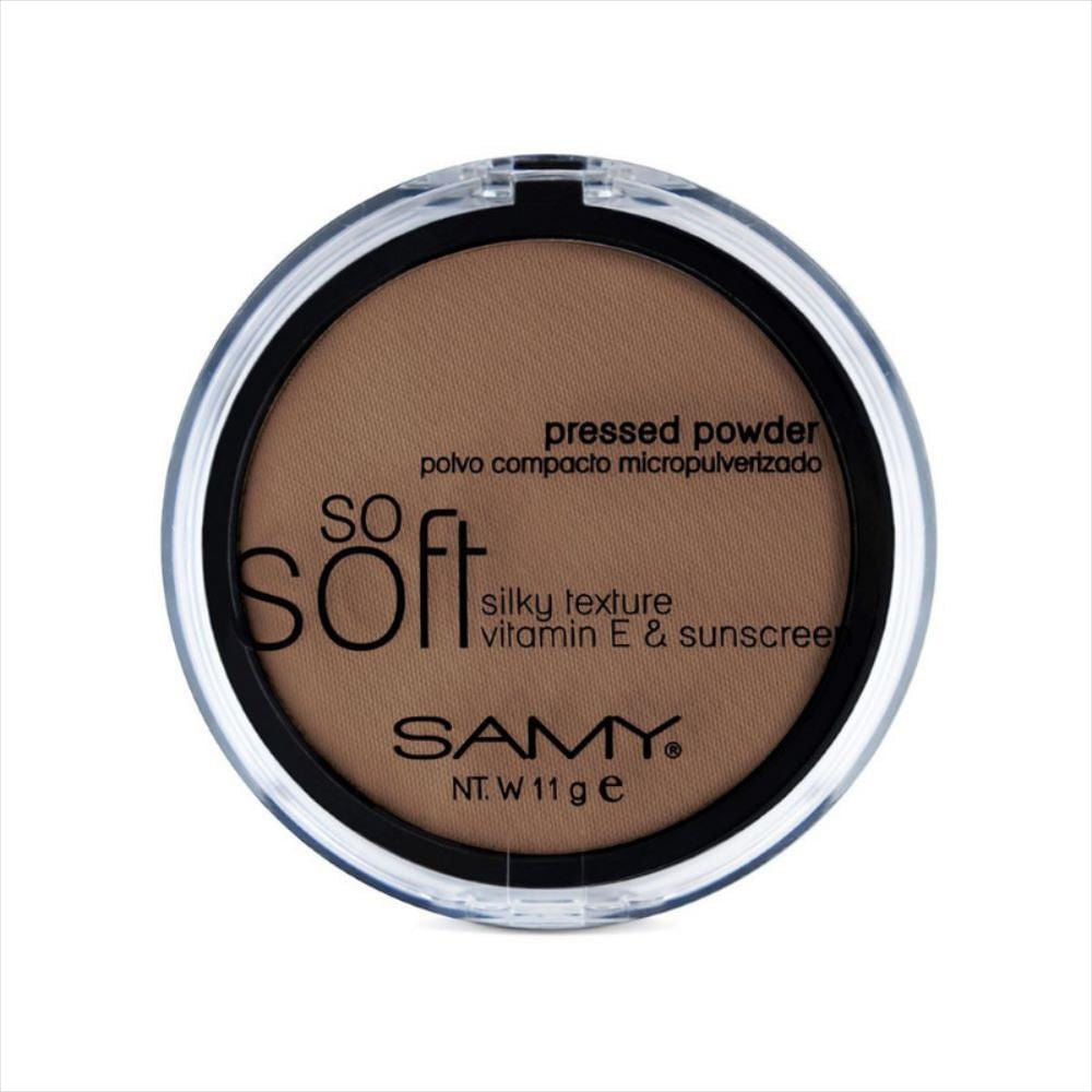 Polvo Compacto Micropulverizado So Soft Mineral Samy #08 Moka