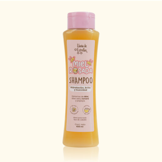 Shampoo Miel Rosada 400 ml - Lluvia de Estrellas