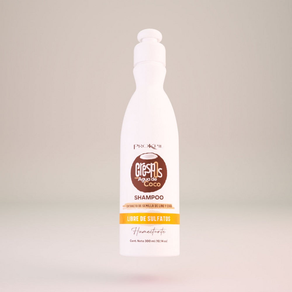 Shampoo Humectante Crespos con Agua de Coco Sobre 40 g - Prokpil