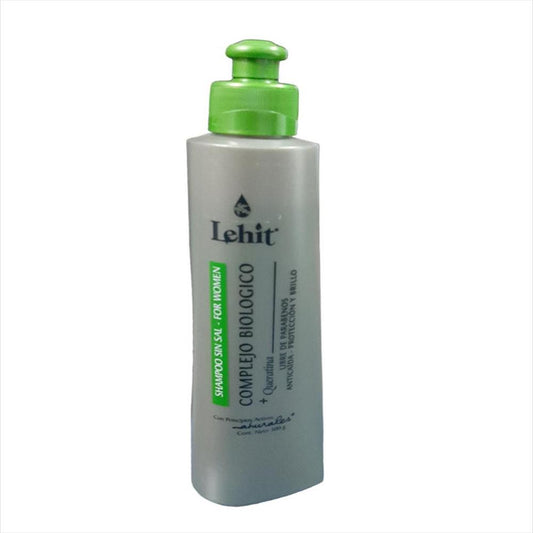 Shampoo Sin Sal Complejo Biológico con Queratina Lehit x 300 ml