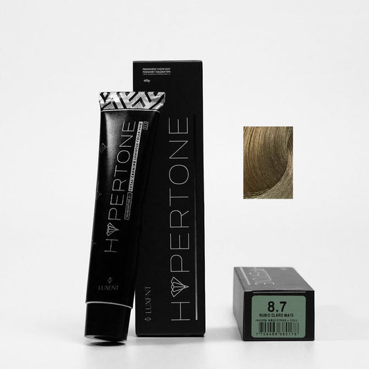 Tinte Hypertone 8.7 Rubio Claro Mate Luxent 60 g