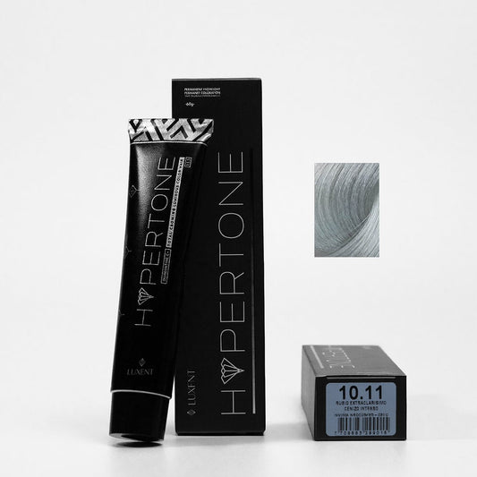 Tinte Hypertone 10.11 Rubio Extra Claro Ceniza Intenso Luxent 60 g