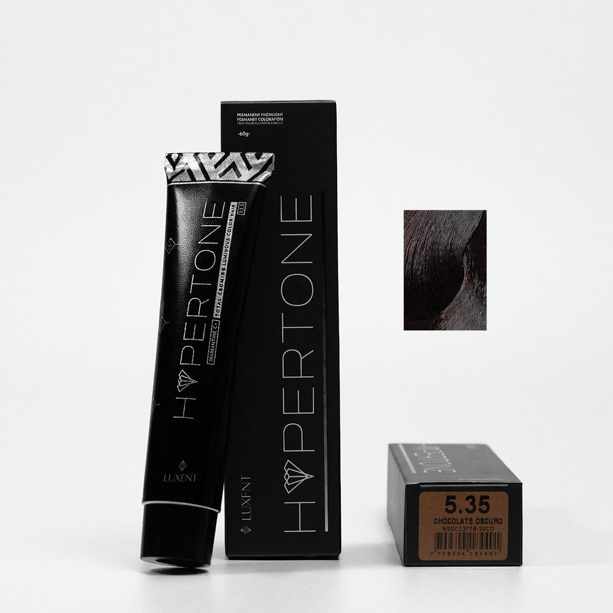 Tinte Hypertone 5.35 Chocolate Oscuro Luxent 60 g